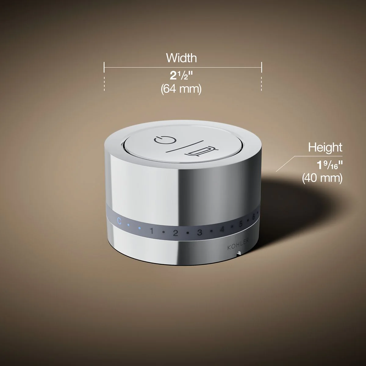 KOHLER K-29204 DTV Mode Deck-mount bath filler digital interface - Image 7