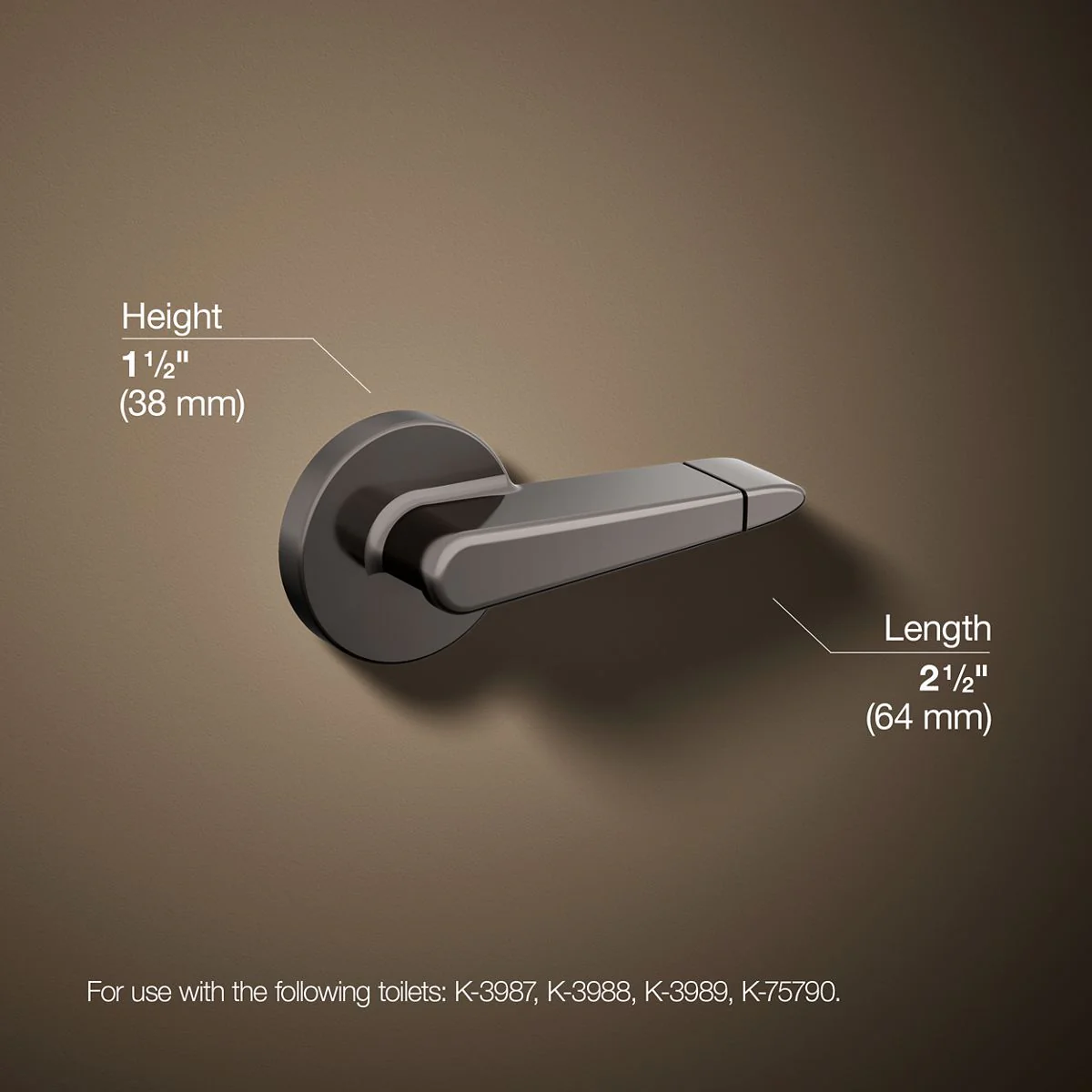 KOHLER K-9237 Dual-flush trip lever, left hand - Image 25