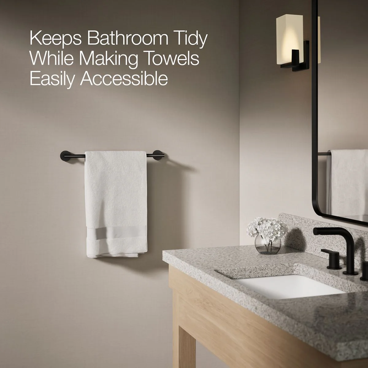 KOHLER K-27286 Elate 18" towel bar - Image 13