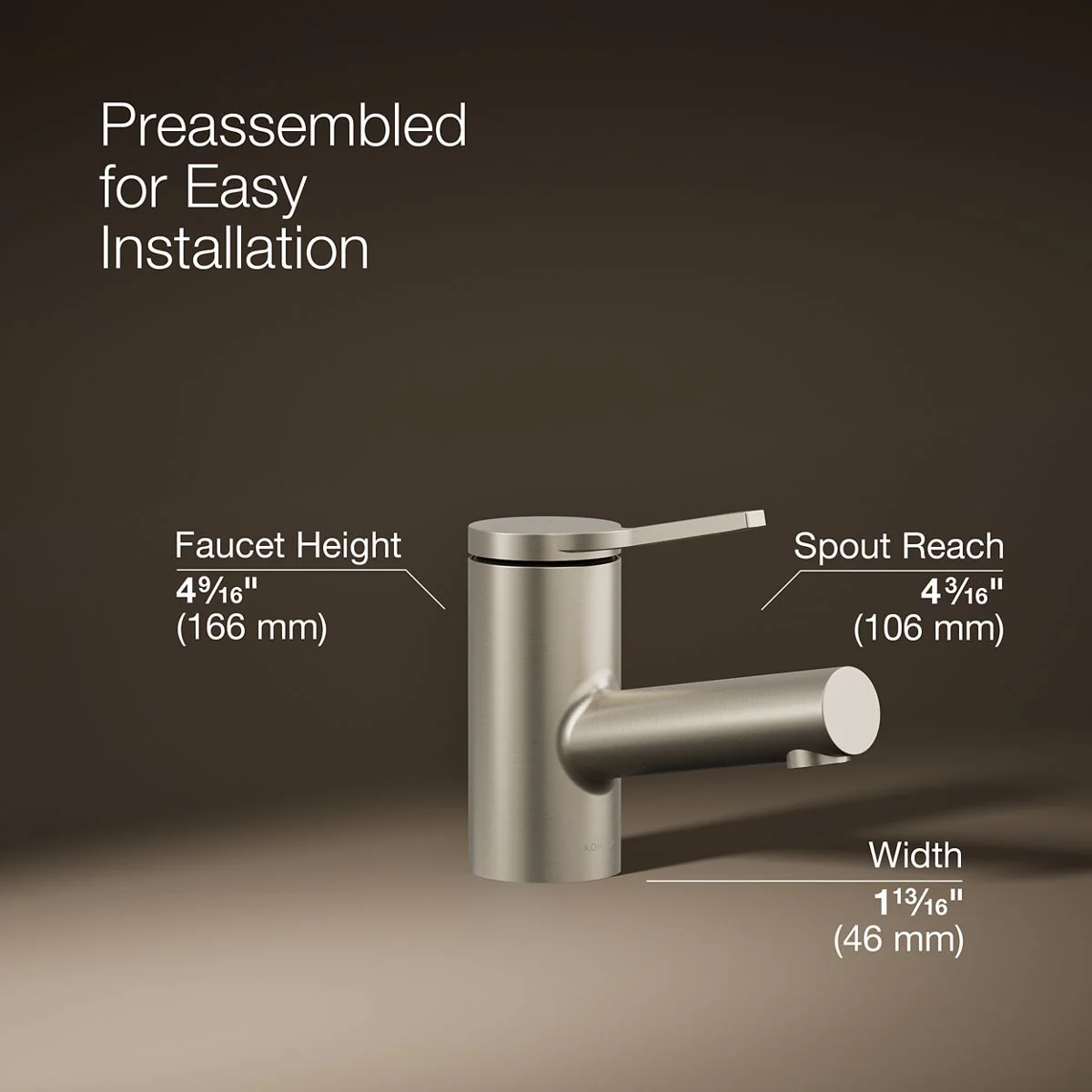 KOHLER K-33590-4 Elate Single-handle bathroom sink faucet, 1.2 gpm - Image 14