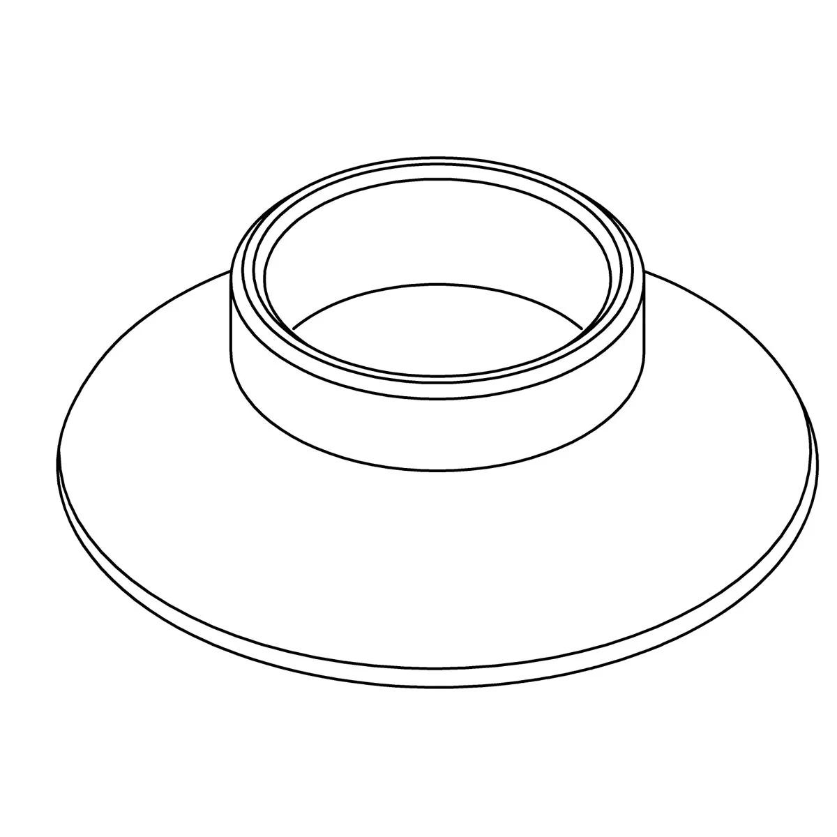 KOHLER K-1140241-CP Escutcheon