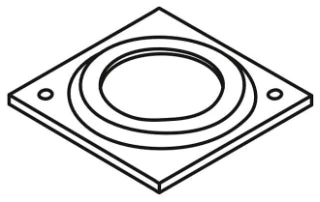 KOHLER K-85983-BN Escutcheon, Bath