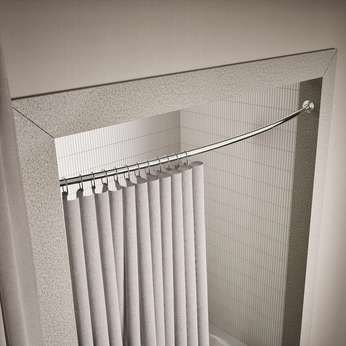 KOHLER K-9349 Expanse Curved shower rod - Image 17