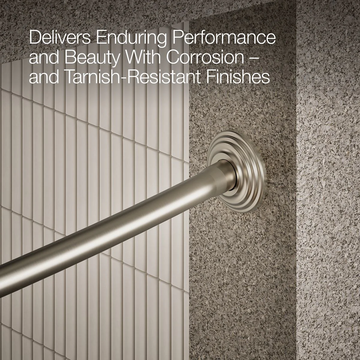 KOHLER K-9349 Expanse Curved shower rod - Image 27