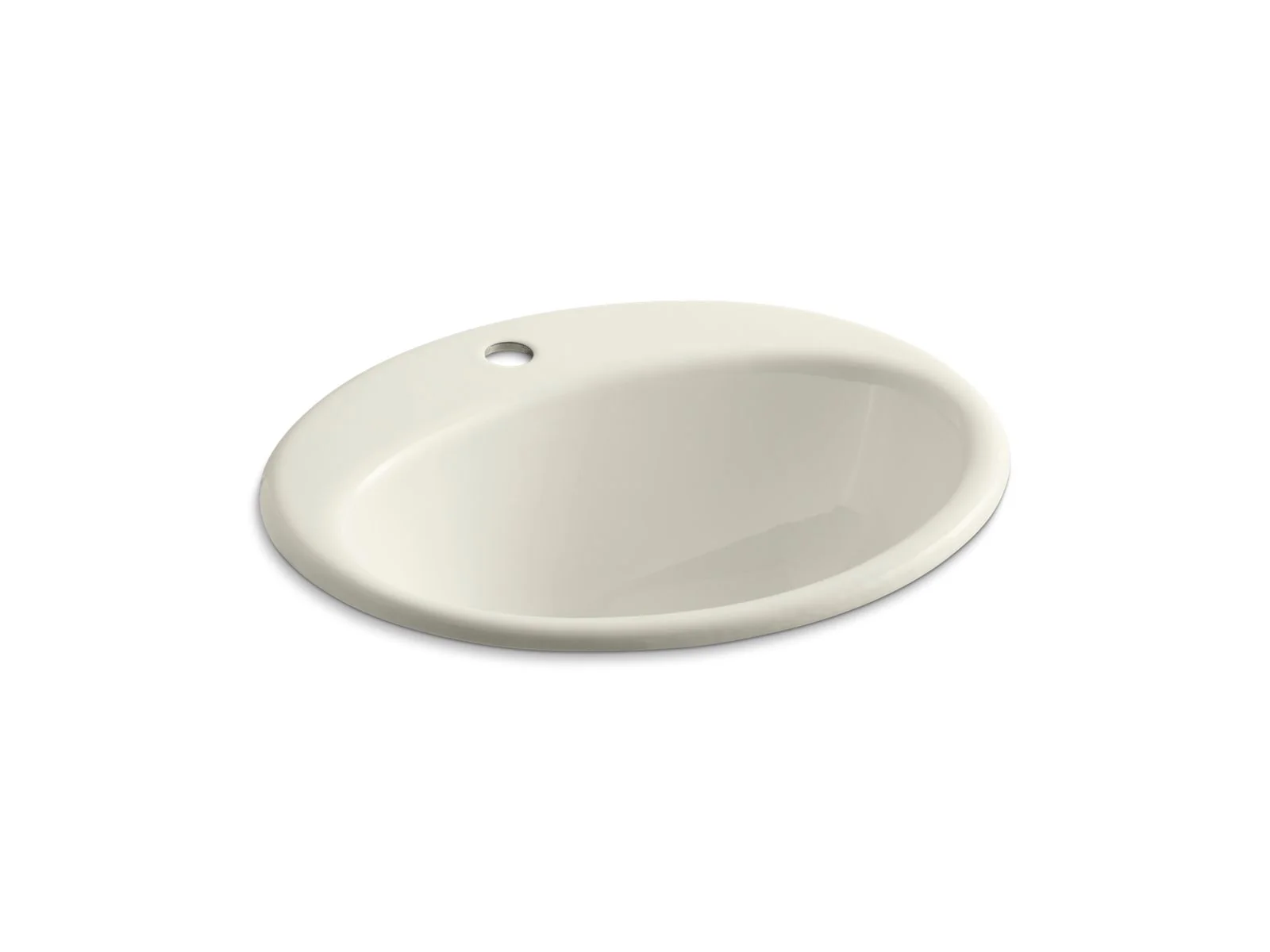 KOHLER K-2905-1 Farmington 19-1/4" oval drop-in bathroom sink - Image 3