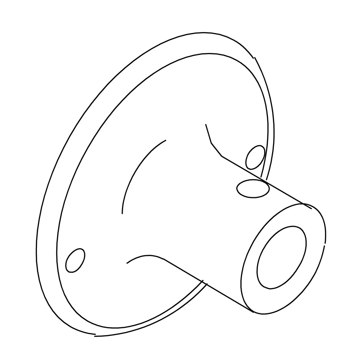 KOHLER K-53054 Flange