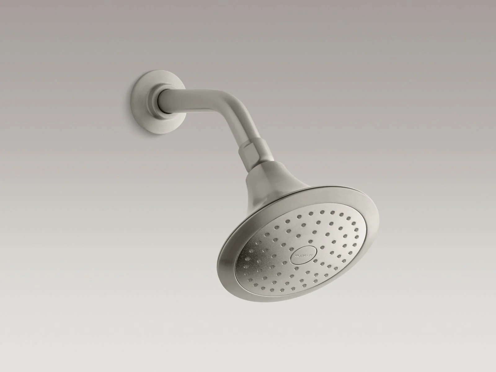 KOHLER K-10282-AK Forté Single-function showerhead, 2.5 gpm