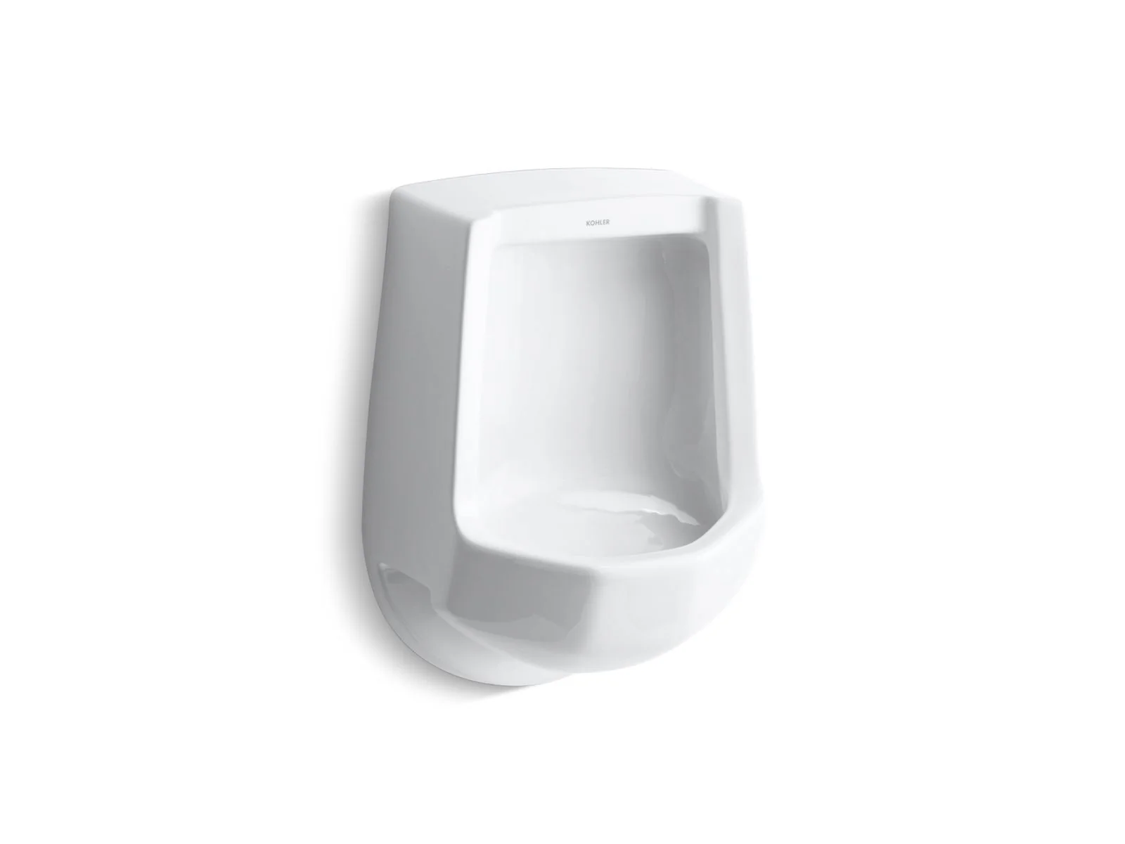 KOHLER K-4989-R Freshman Siphon-jet half-stall 1.0 gpf urinal, rear spud