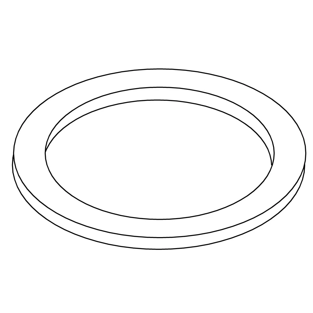 KOHLER K-41930 Gasket, Rubber, Black