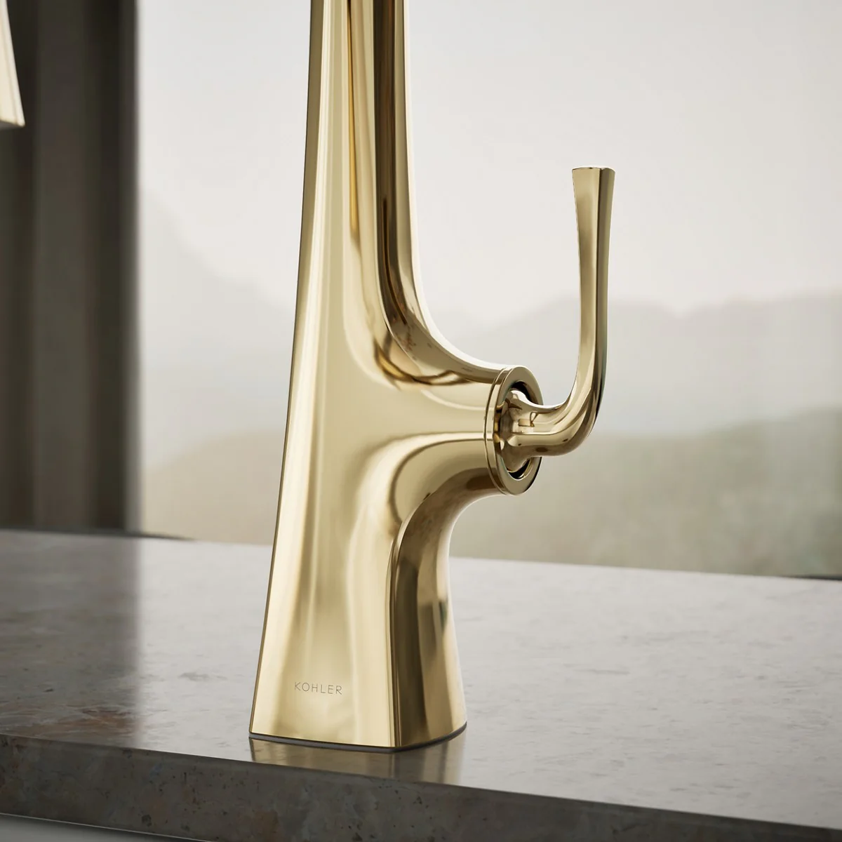 KOHLER K-22061 Graze Semi-professional kitchen sink faucet with three-function sprayhead - Image 50