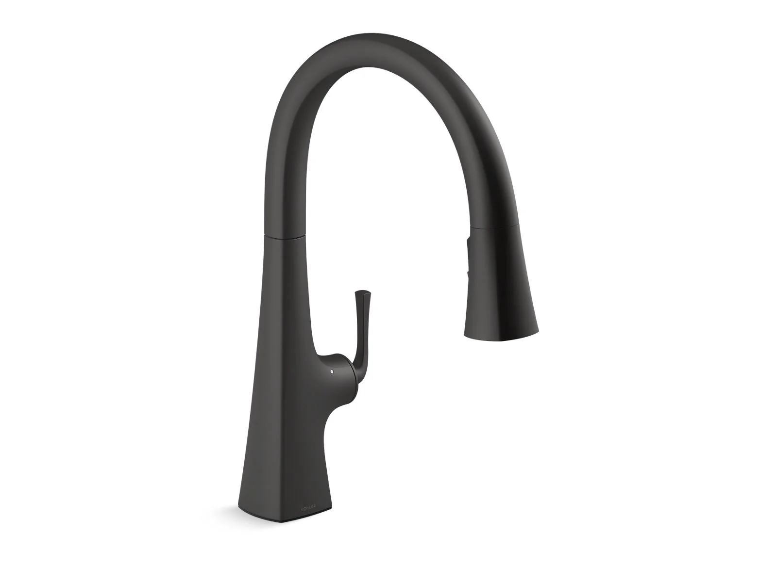 KOHLER K-22068-WB Graze Touchless pull-down kitchen sink faucet with KOHLER Konnect and three-function sprayhead - Image 3