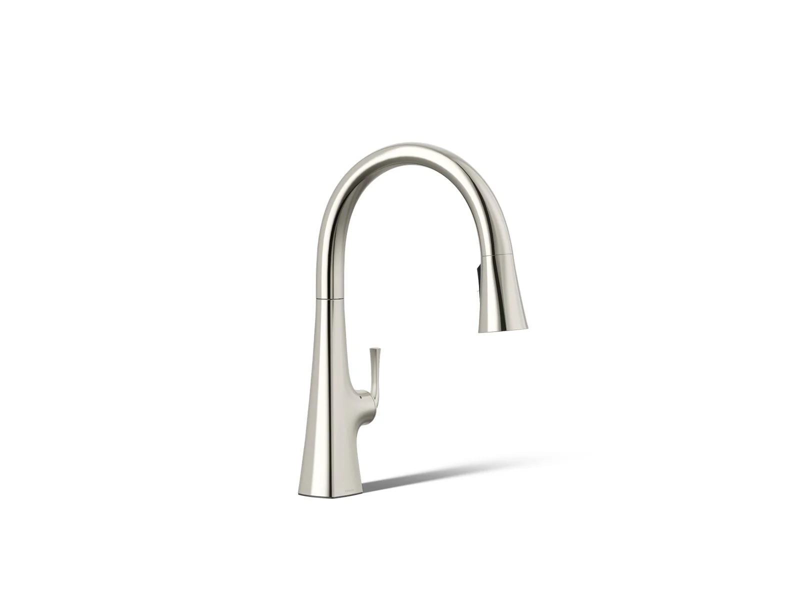 KOHLER K-22068-WB Graze Touchless pull-down kitchen sink faucet with KOHLER Konnect and three-function sprayhead - Image 39