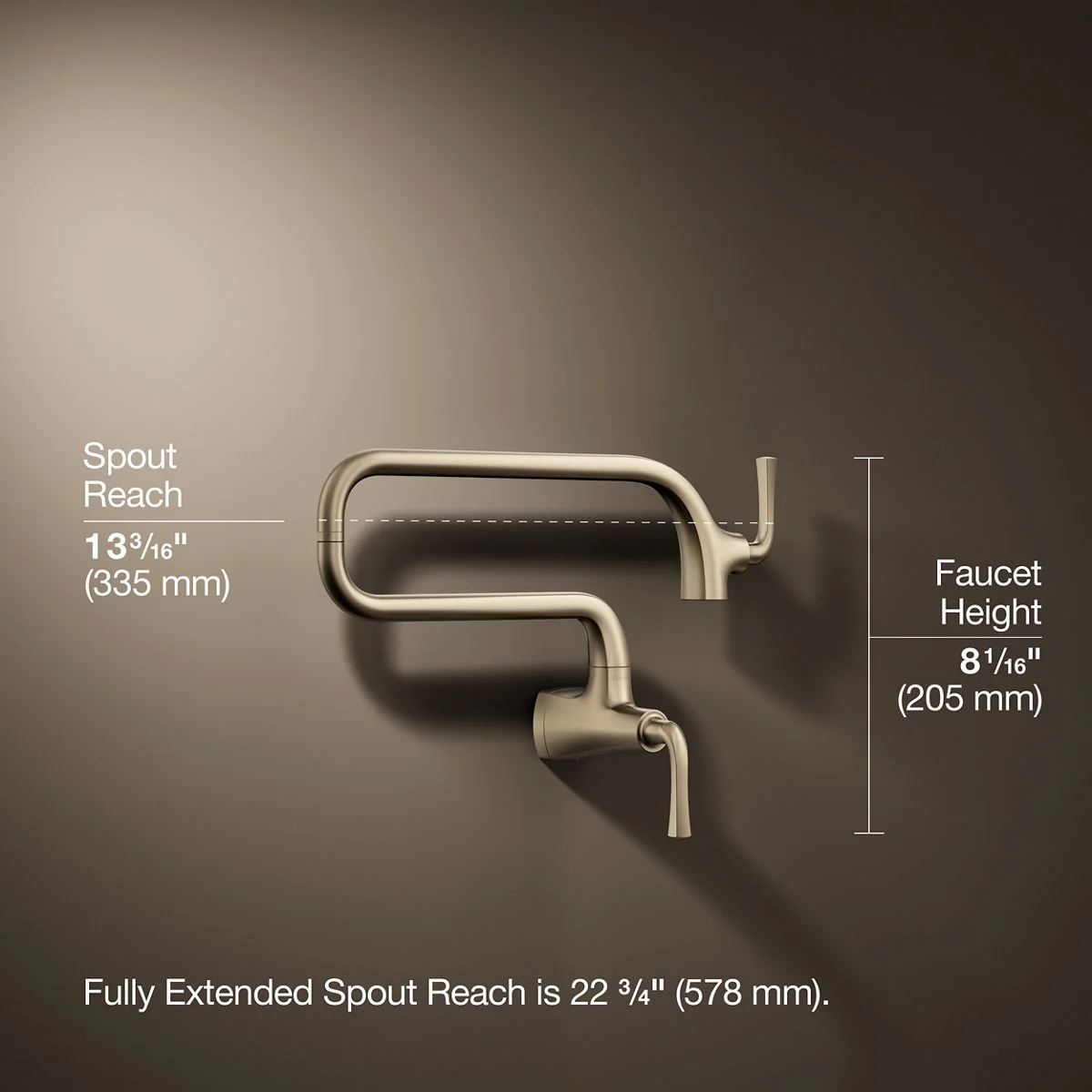 KOHLER K-22066 Graze Wall-mount pot filler - Image 14