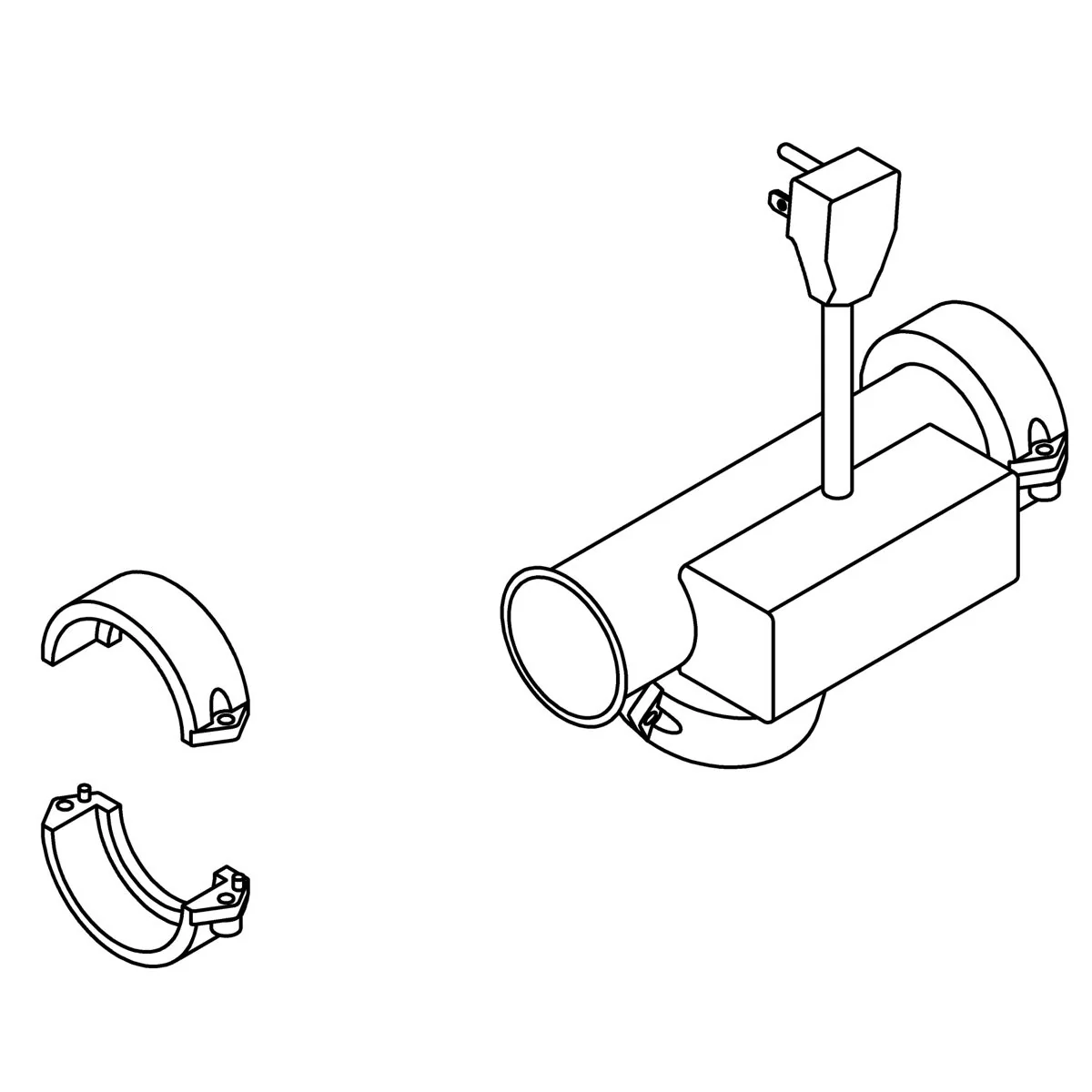 KOHLER K-1404760 Heater, T-Style, 120V