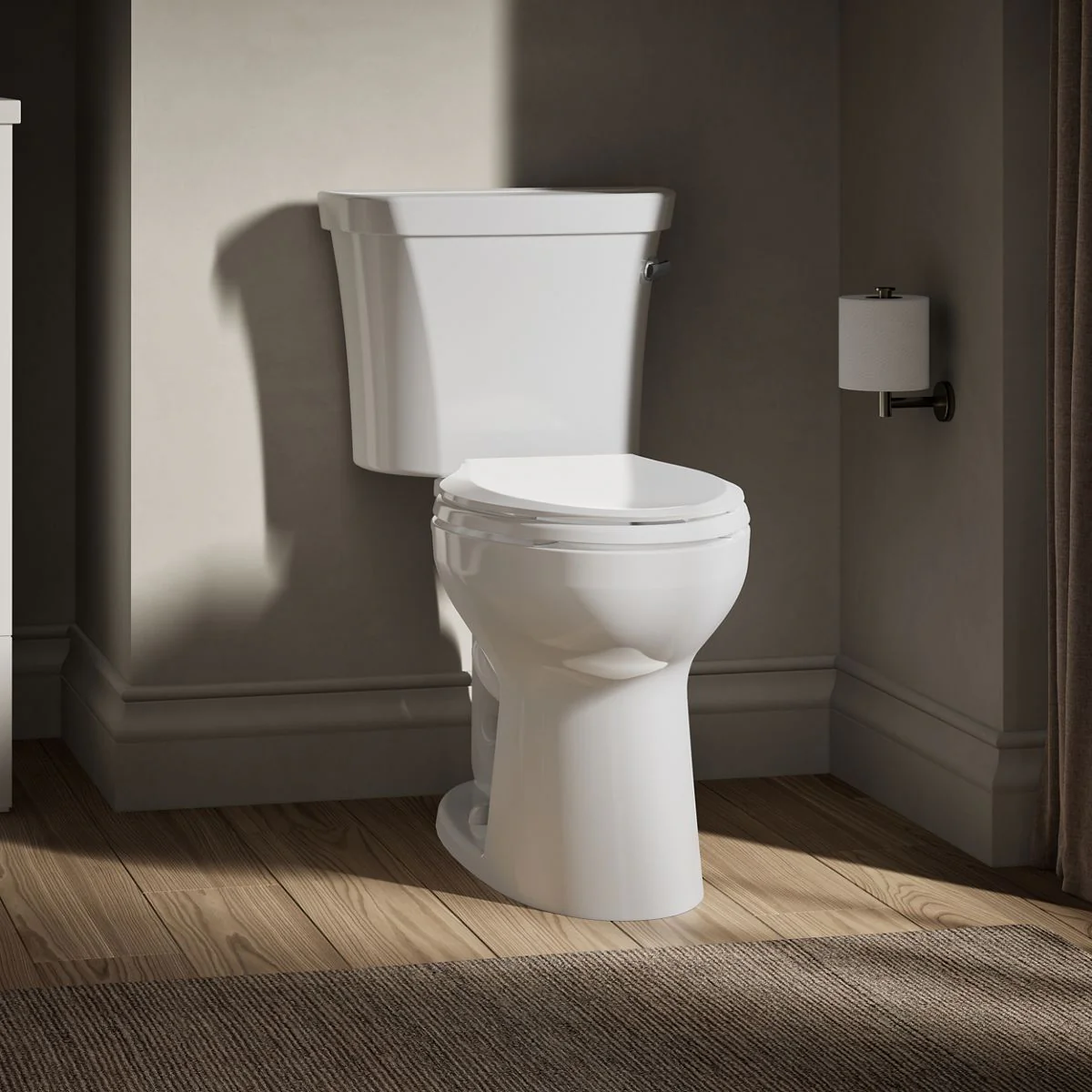 KOHLER K-43999-RA Highline Comfort Height Two-Piece Elongated 1.28 GPF Toilet - Image 10