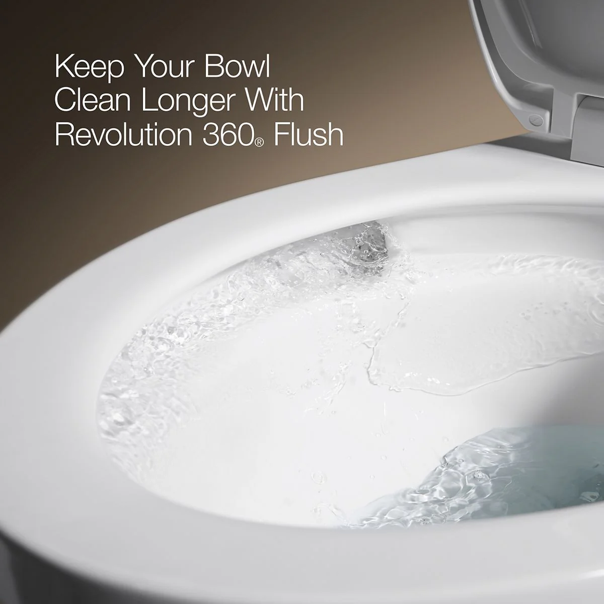 KOHLER K-43999-U Highline Comfort Height Two-Piece Elongated 1.28 GPF Toilet - Image 5