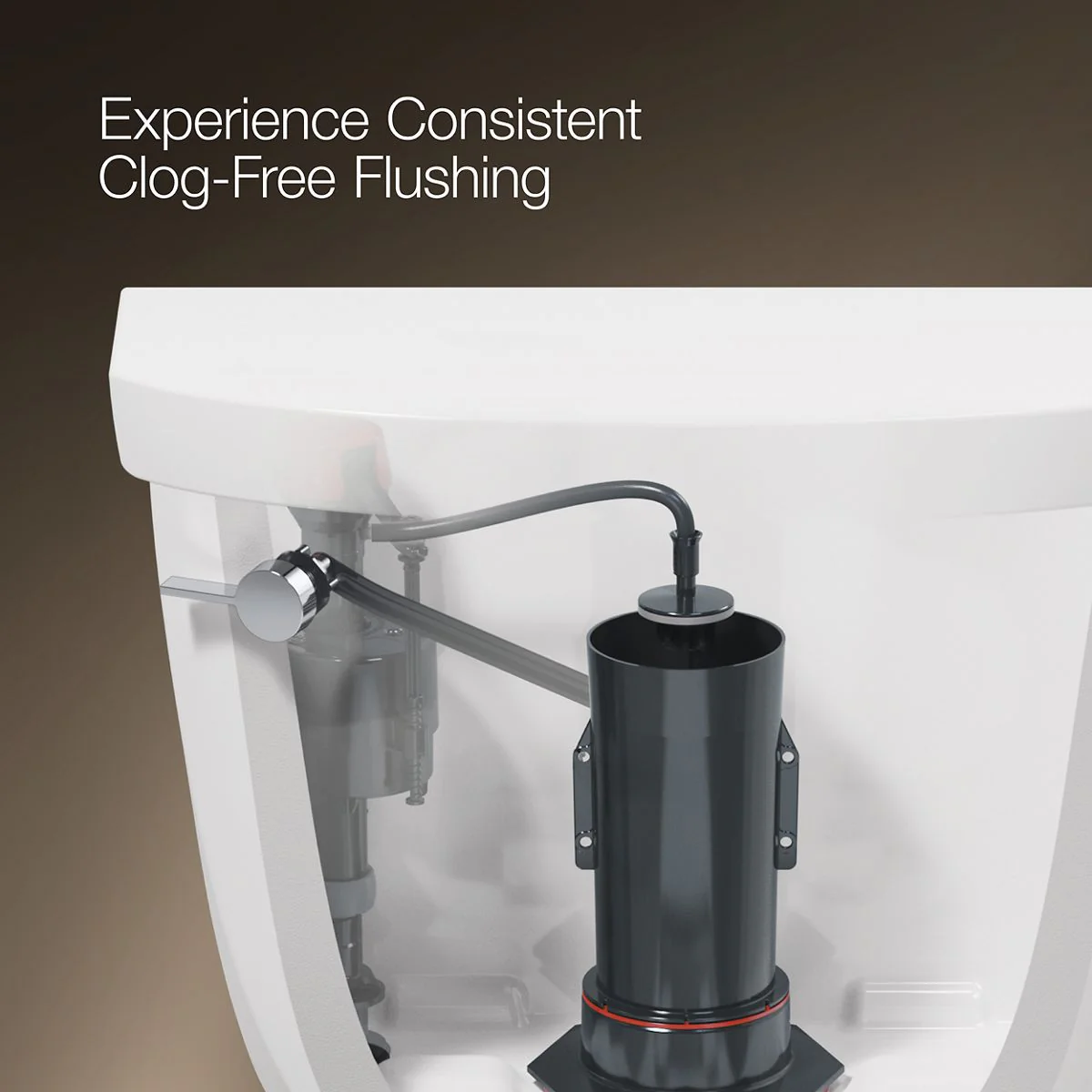 KOHLER K-3999-T Highline Two-piece elongated toilet, 1.28 gpf - Image 12