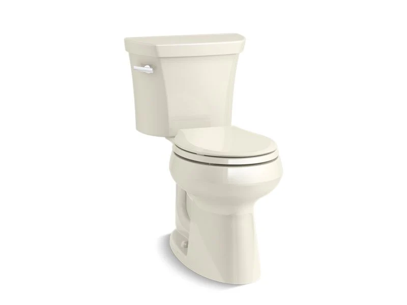 KOHLER K-5481-U Highline Two-piece round-front toilet, 1.28 gpf - Image 3
