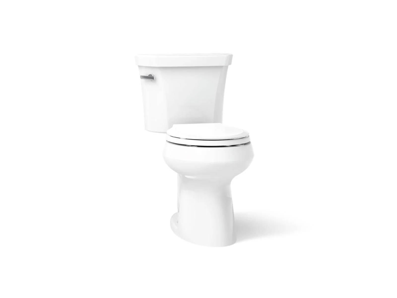 KOHLER K-5481-U Highline Two-piece round-front toilet, 1.28 gpf - Image 4