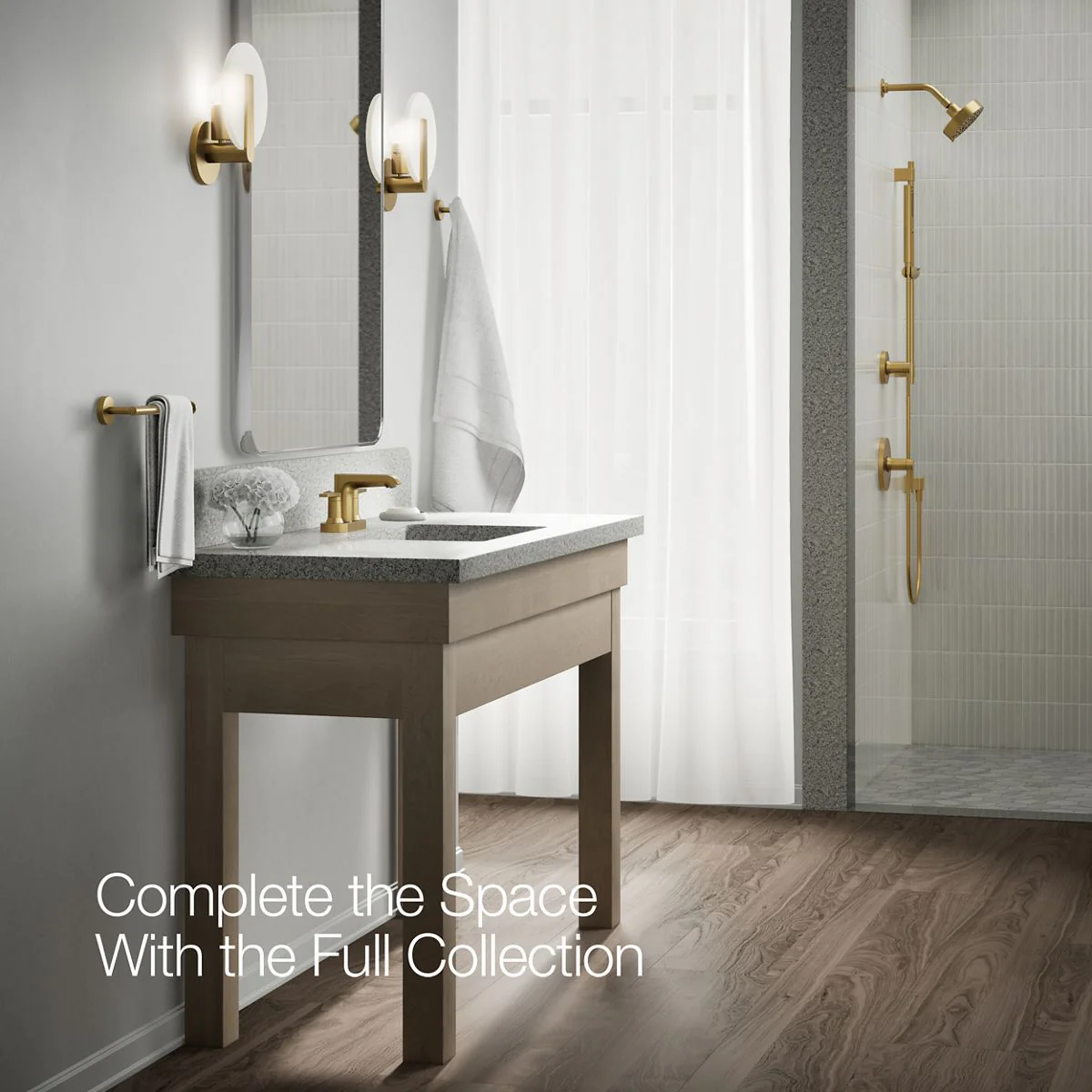 KOHLER K-37894-4 Hint Centerset bathroom sink faucet, 1.2 gpm - Image 9