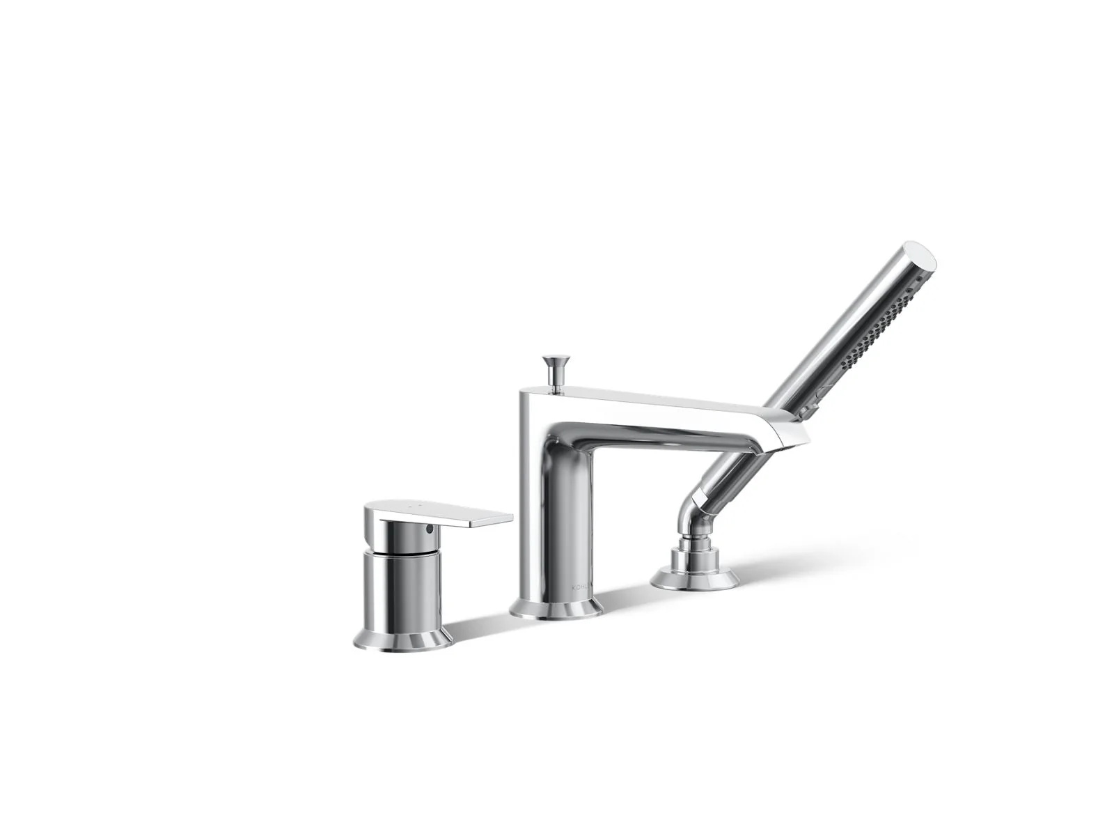 KOHLER K-97070-4 Hint Deck-mount bath faucet with handshower - Image 10
