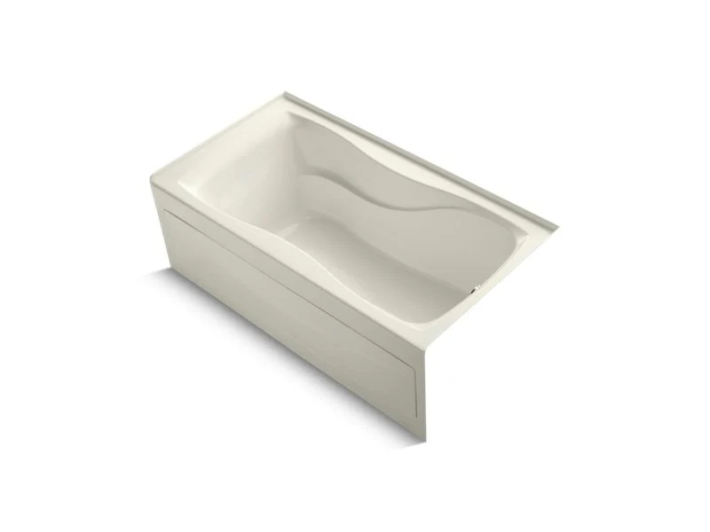 KOHLER K-1219-RA Hourglass 32 60" x 32" alcove bath with integral apron, integral flange and right-hand drain - Image 2