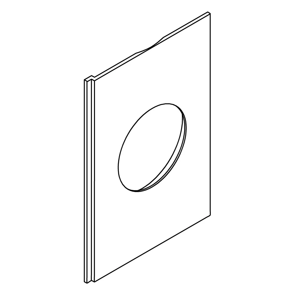 KOHLER K-1413571 Icon Trim Plate