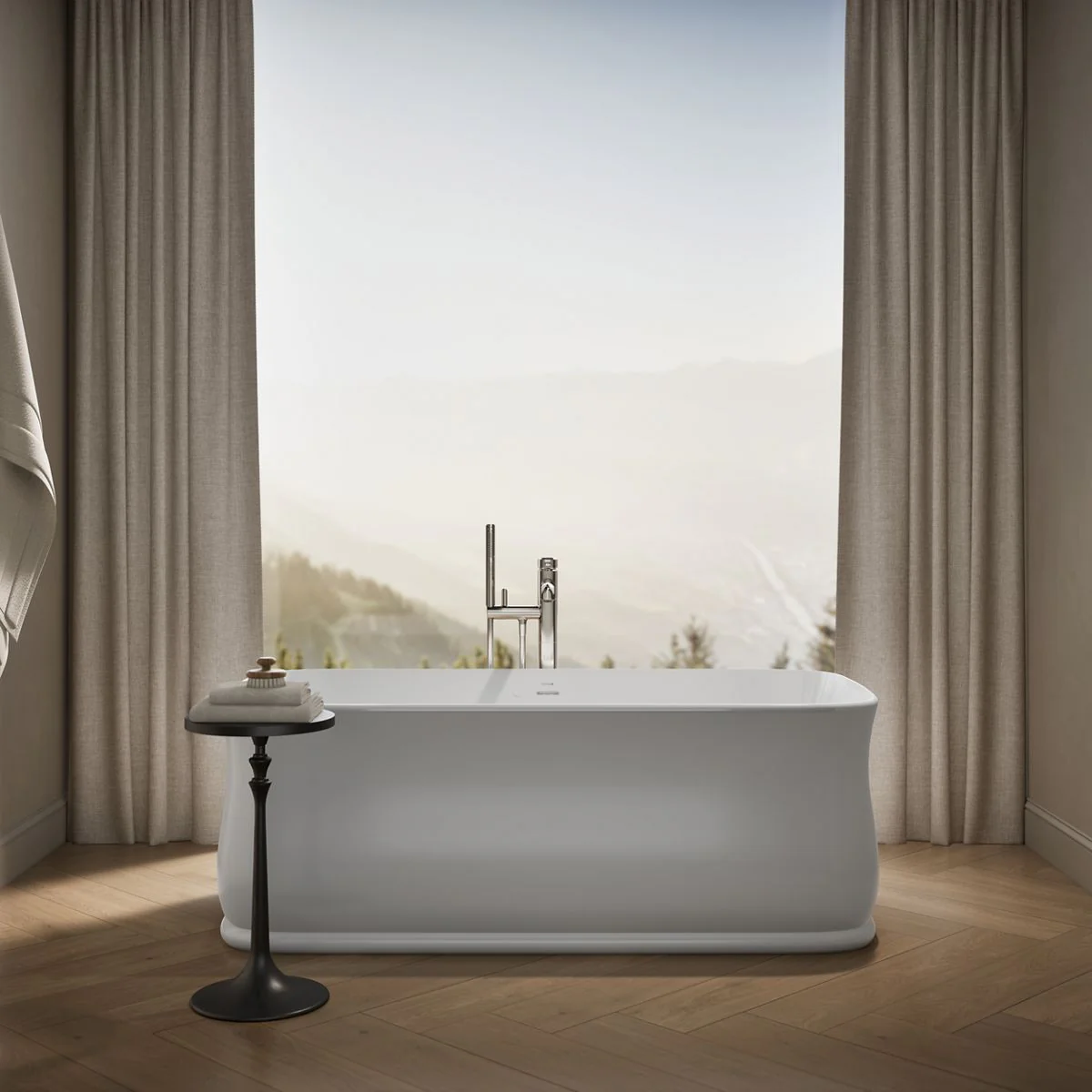 KOHLER K-8334 Imperator 65-3/4" x 31" freestanding bath - Image 5