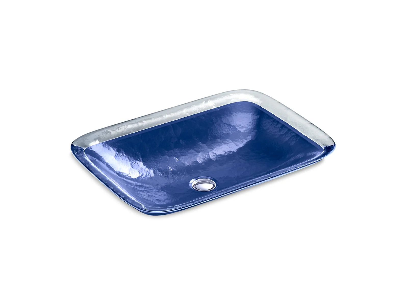 KOHLER K-2773-G6 Inia 20-3/4" rectangular drop-in bathroom sink, no overflow