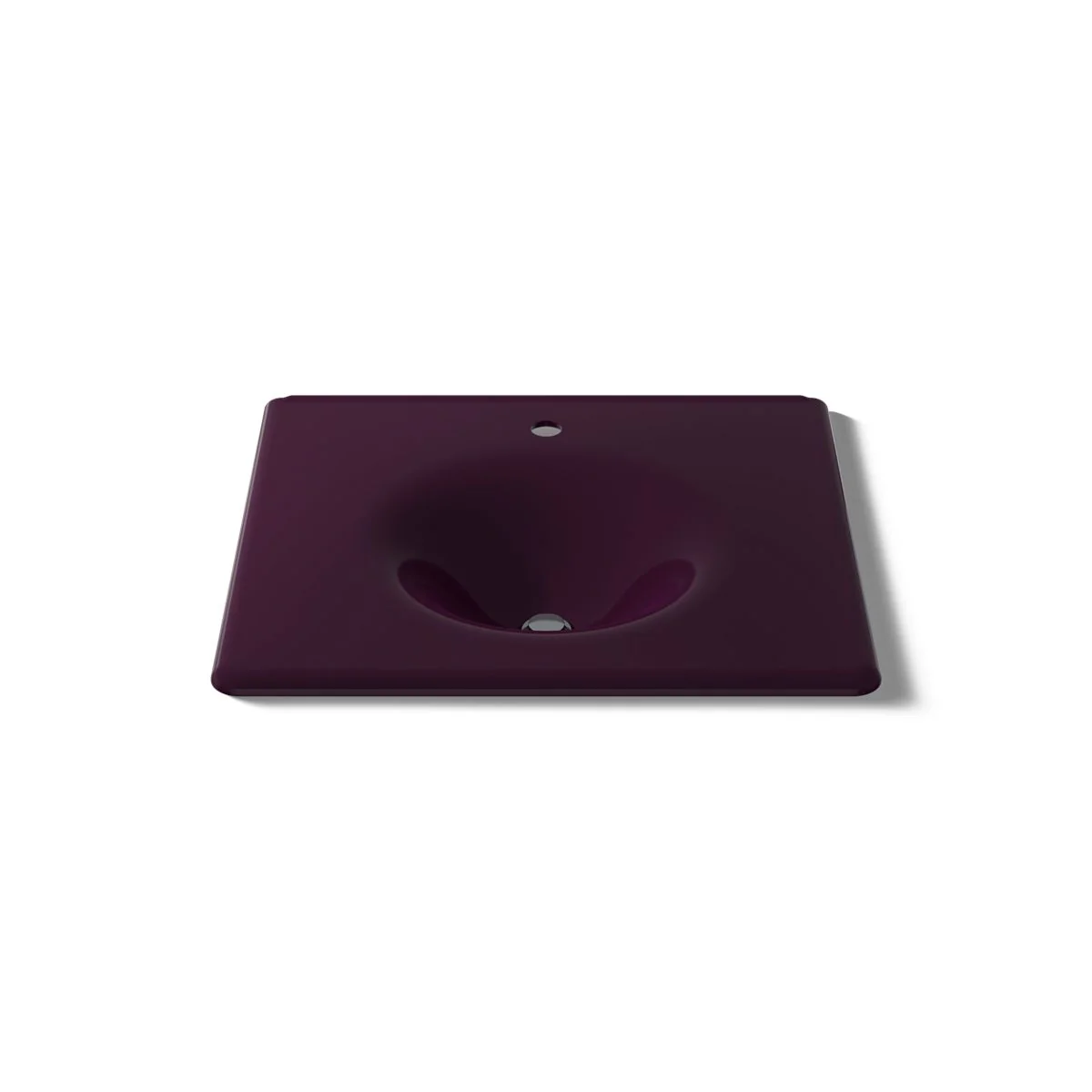 KOHLER K-3048-1 Iron/Impressions 25" Enameled cast iron vanity top with integrated round sink - Image 15