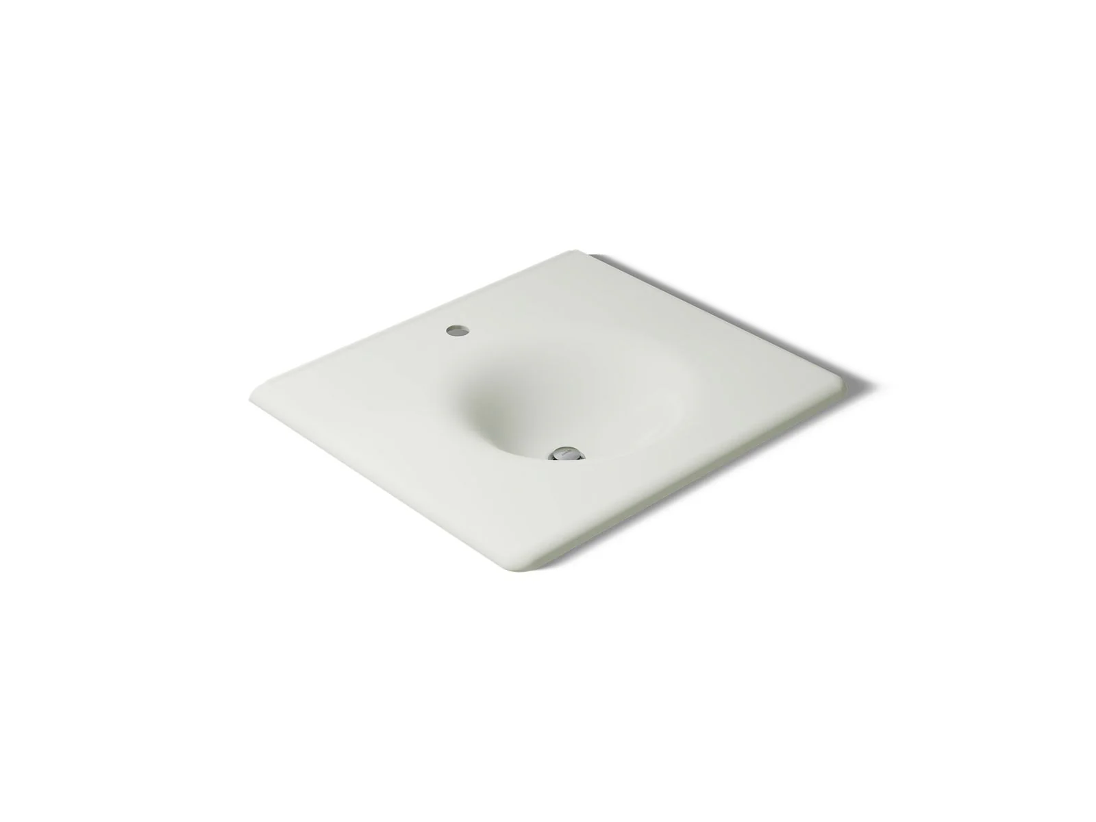 KOHLER K-3048-1 Iron/Impressions 25" Enameled cast iron vanity top with integrated round sink - Image 16