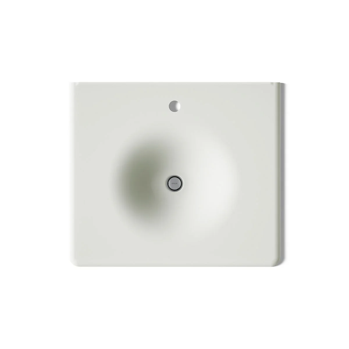 KOHLER K-3048-1 Iron/Impressions 25" Enameled cast iron vanity top with integrated round sink - Image 17