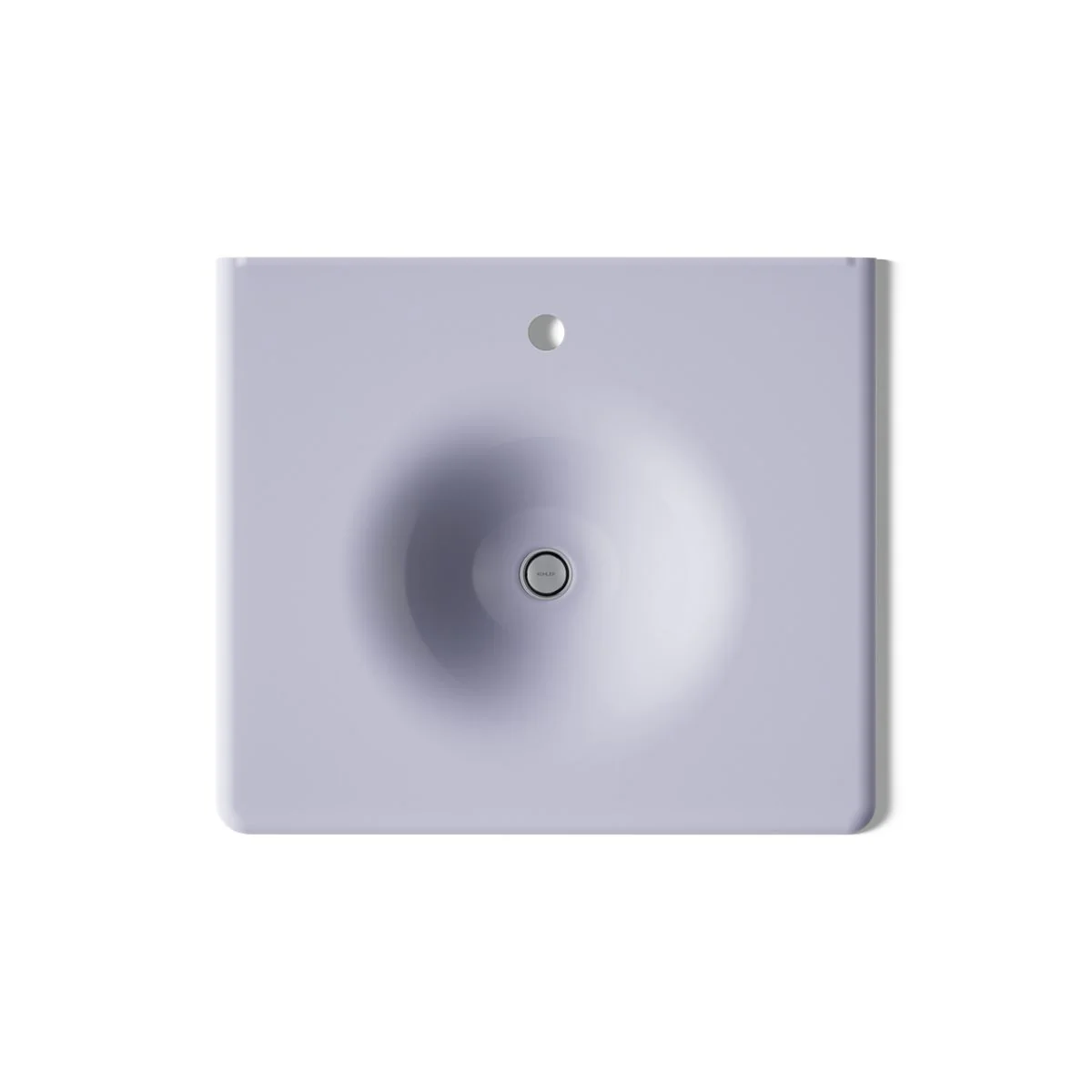 KOHLER K-3048-1 Iron/Impressions 25" Enameled cast iron vanity top with integrated round sink - Image 22