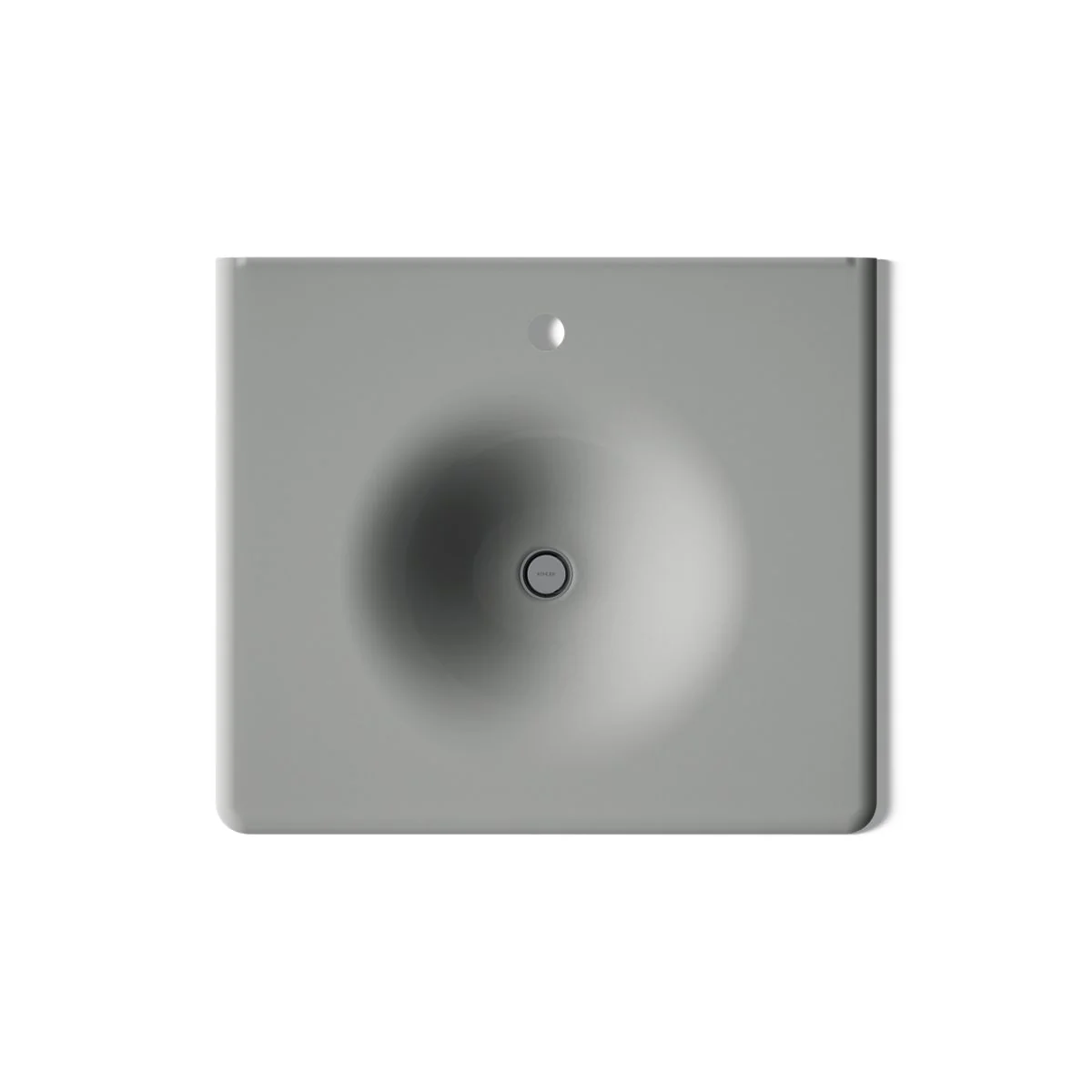 KOHLER K-3048-1 Iron/Impressions 25" Enameled cast iron vanity top with integrated round sink - Image 27