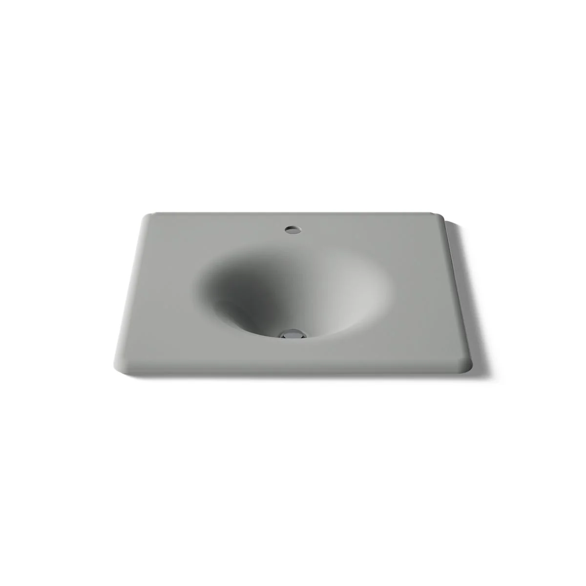 KOHLER K-3048-1 Iron/Impressions 25" Enameled cast iron vanity top with integrated round sink - Image 30