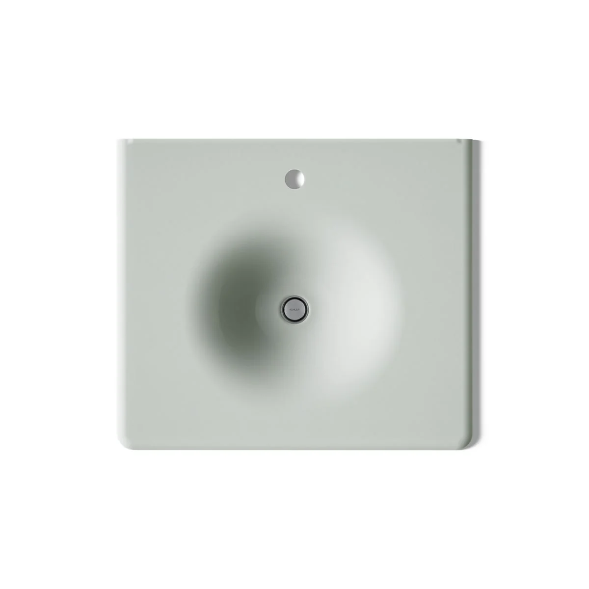 KOHLER K-3048-1 Iron/Impressions 25" Enameled cast iron vanity top with integrated round sink - Image 32