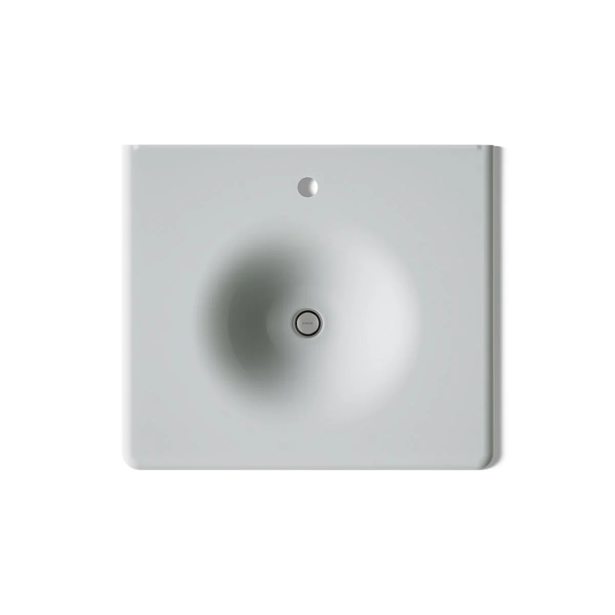 KOHLER K-3048-1 Iron/Impressions 25" Enameled cast iron vanity top with integrated round sink - Image 47