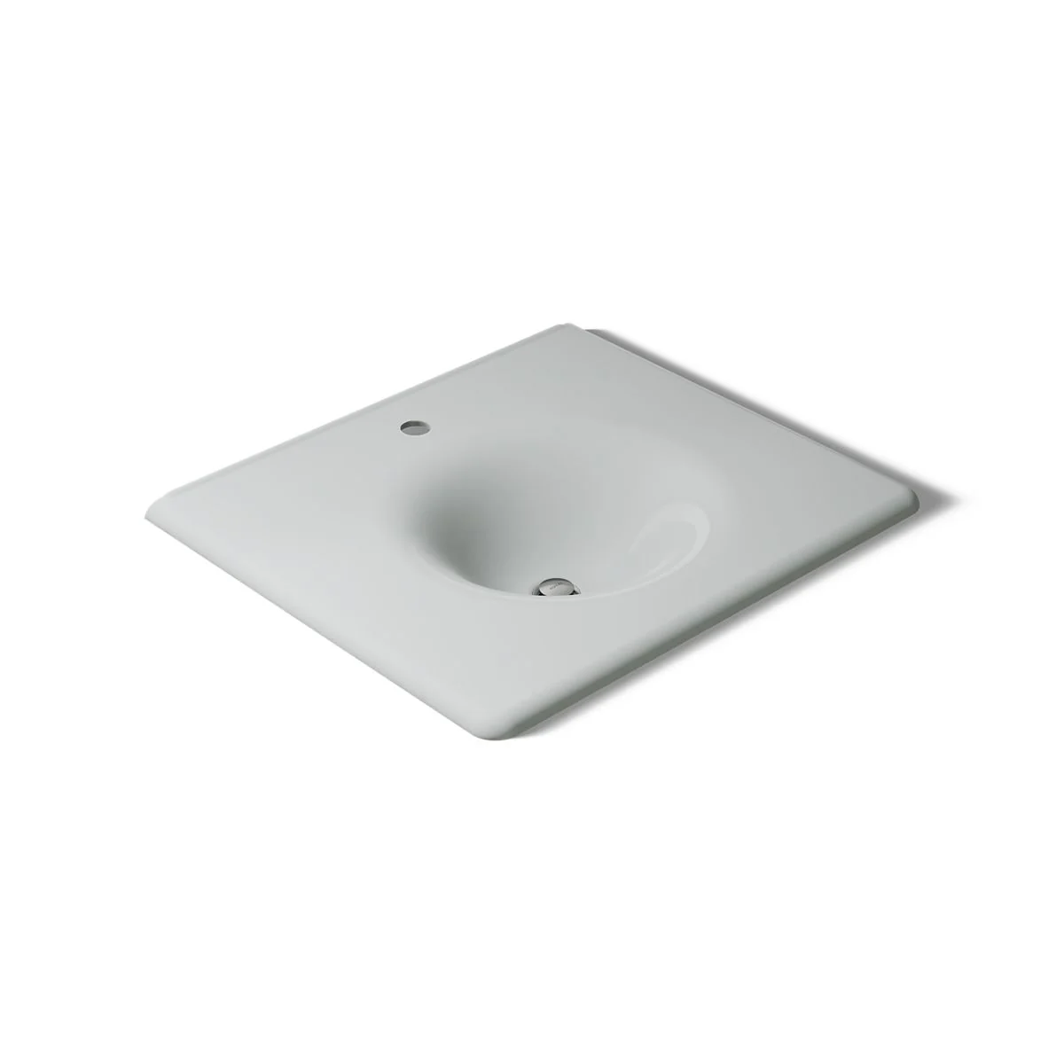 KOHLER K-3048-1 Iron/Impressions 25" Enameled cast iron vanity top with integrated round sink - Image 48