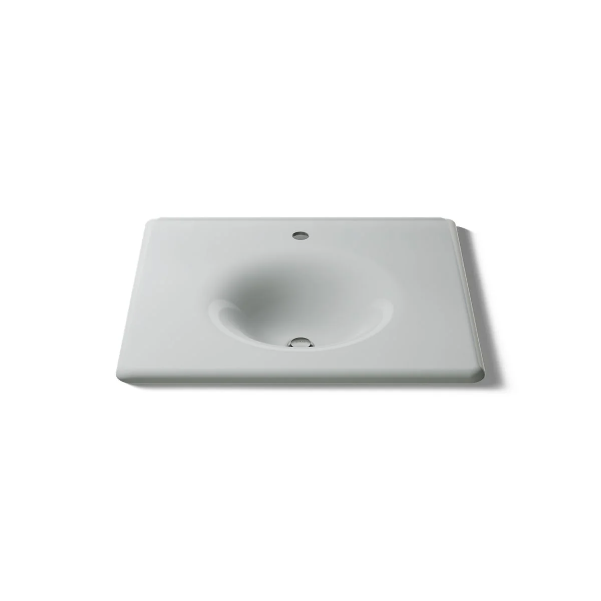 KOHLER K-3048-1 Iron/Impressions 25" Enameled cast iron vanity top with integrated round sink - Image 50