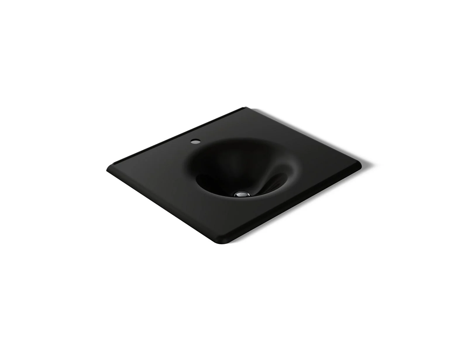 KOHLER K-3048-1 Iron/Impressions 25" Enameled cast iron vanity top with integrated round sink - Image 51