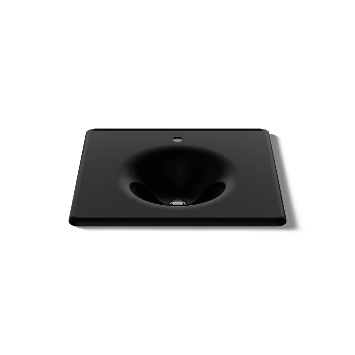 KOHLER K-3048-1 Iron/Impressions 25" Enameled cast iron vanity top with integrated round sink - Image 55
