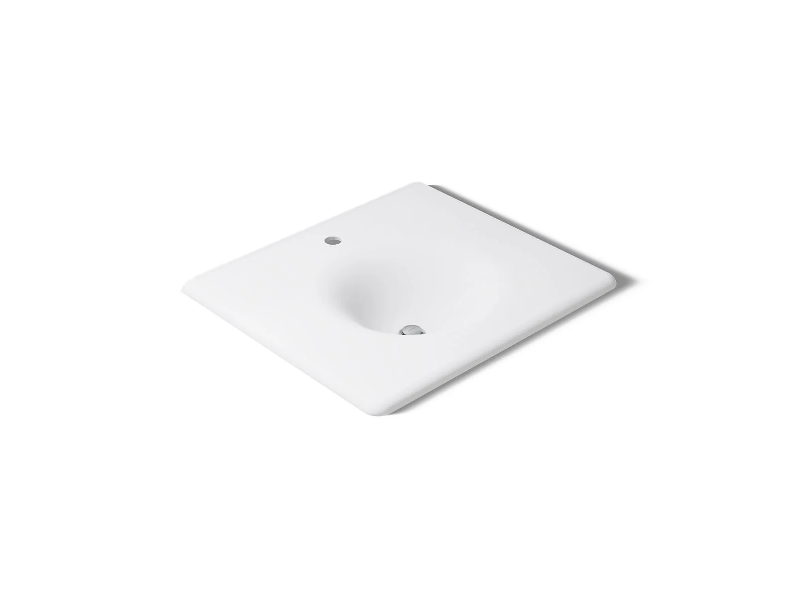 KOHLER K-3048-1 Iron/Impressions 25" Enameled cast iron vanity top with integrated round sink - Image 56