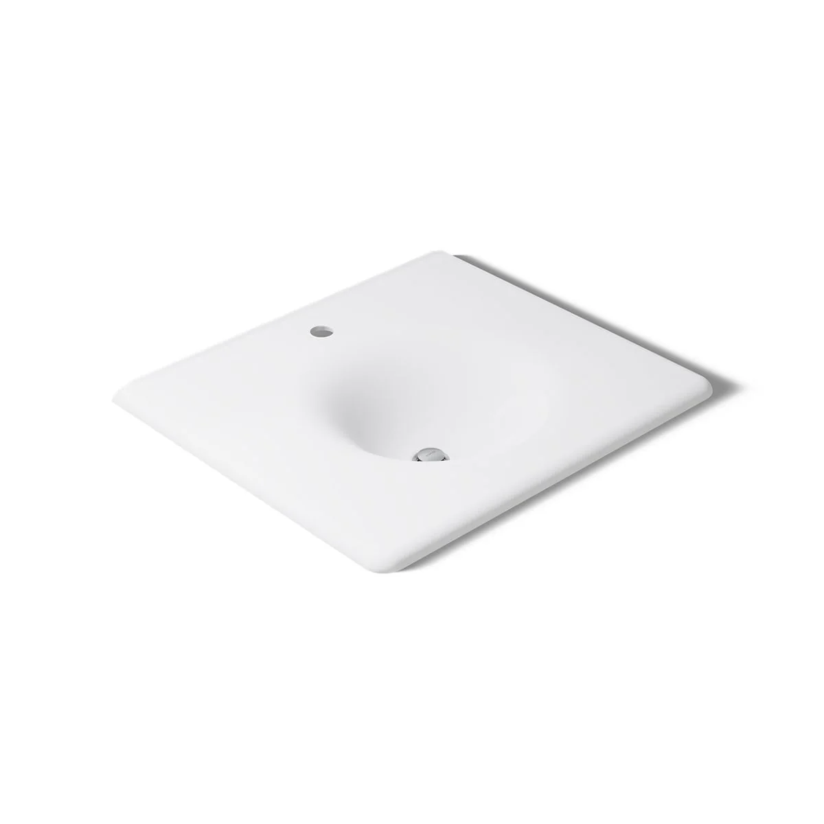 KOHLER K-3048-1 Iron/Impressions 25" Enameled cast iron vanity top with integrated round sink - Image 57