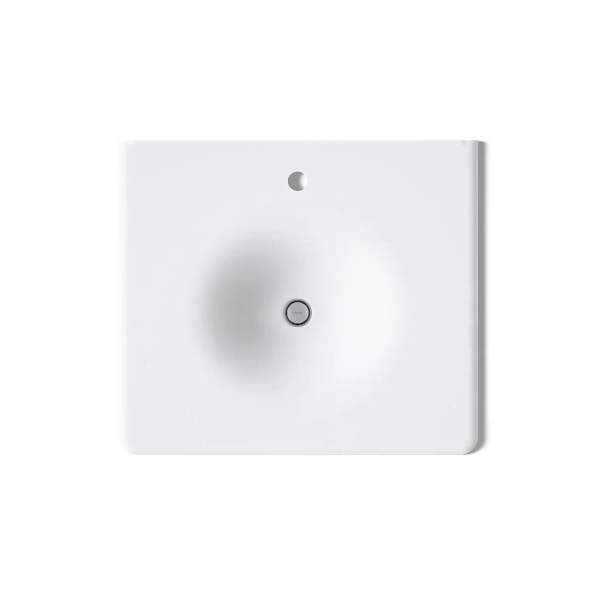 KOHLER K-3048-1 Iron/Impressions 25" Enameled cast iron vanity top with integrated round sink - Image 58