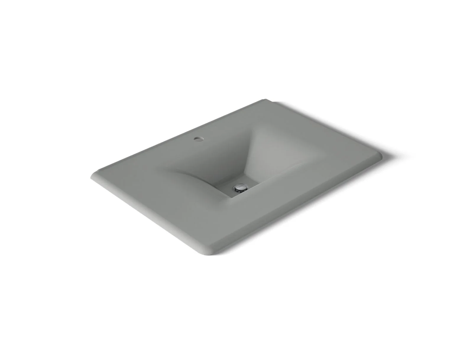 KOHLER K-3049-1 Iron/Impressions 31" Enameled cast iron vanity top with integrated rectangular sink - Image 26