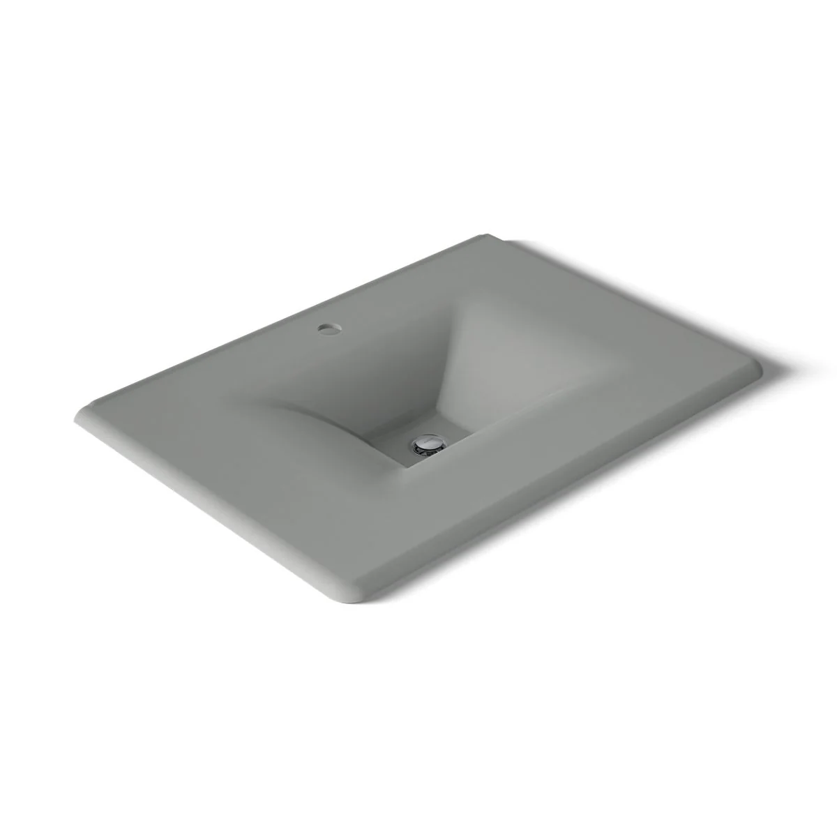 KOHLER K-3049-1 Iron/Impressions 31" Enameled cast iron vanity top with integrated rectangular sink - Image 28