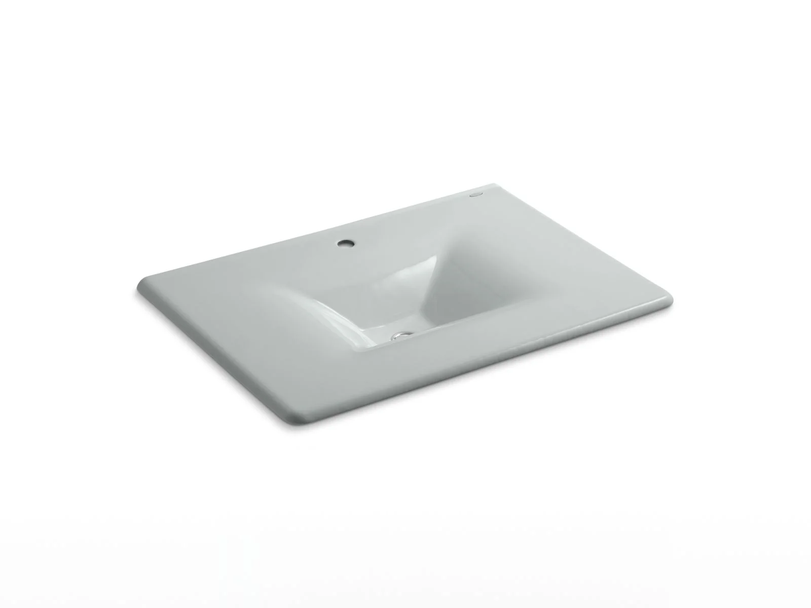 KOHLER K-3049-1 Iron/Impressions 31" Enameled cast iron vanity top with integrated rectangular sink - Image 3
