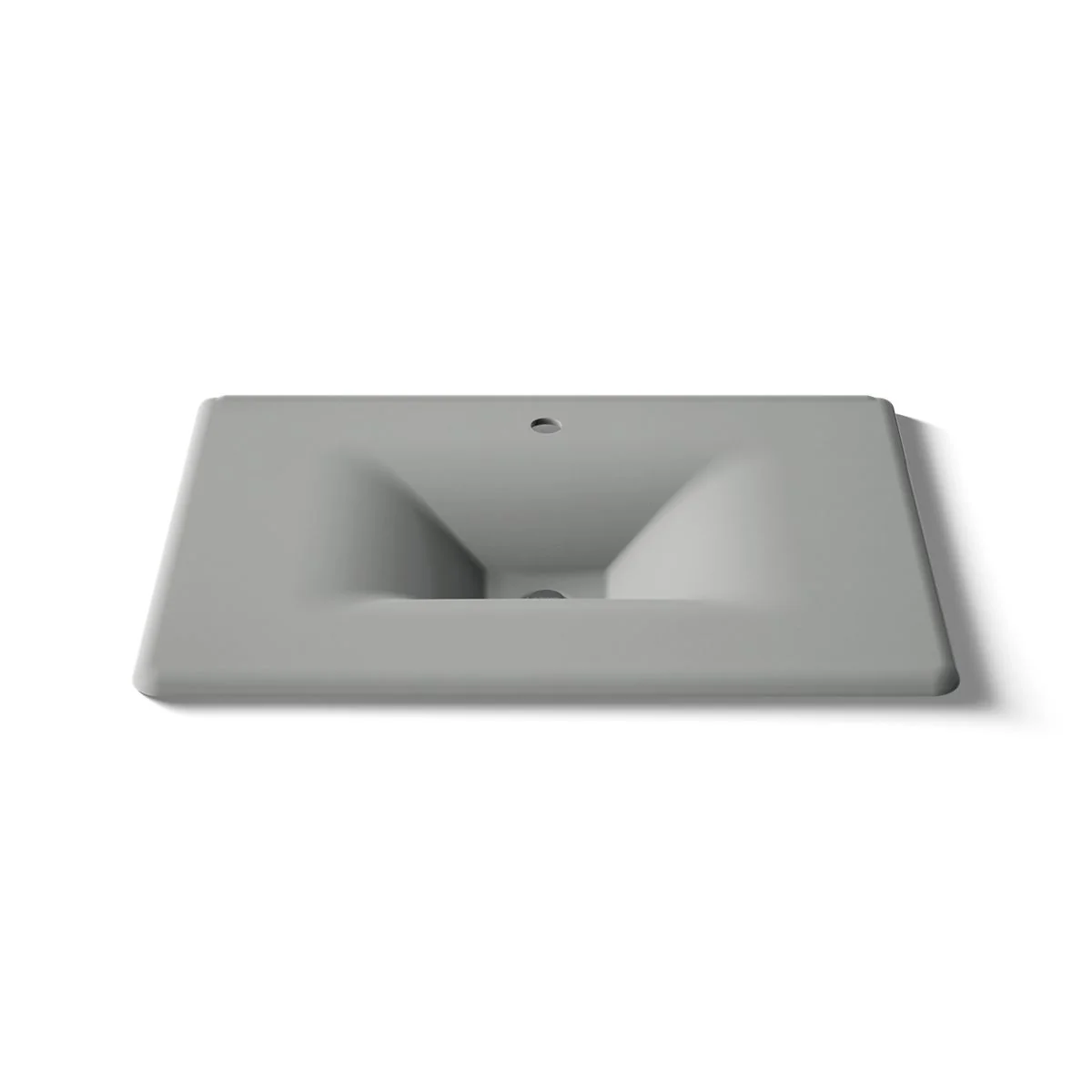 KOHLER K-3049-1 Iron/Impressions 31" Enameled cast iron vanity top with integrated rectangular sink - Image 30