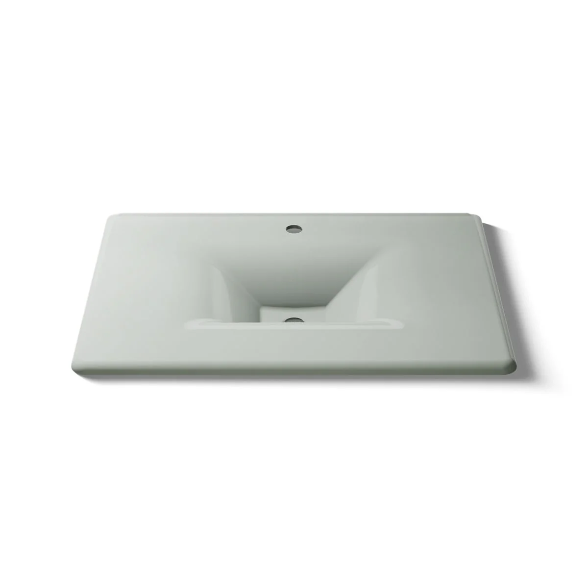 KOHLER K-3049-1 Iron/Impressions 31" Enameled cast iron vanity top with integrated rectangular sink - Image 35