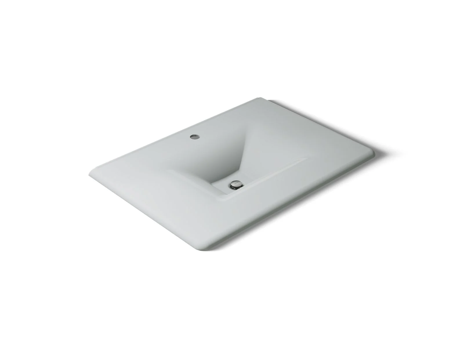 KOHLER K-3049-1 Iron/Impressions 31" Enameled cast iron vanity top with integrated rectangular sink - Image 46